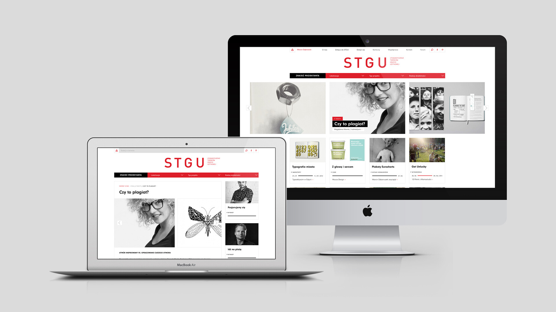 Responsywny serwis www dla polskich designer&oacute;w